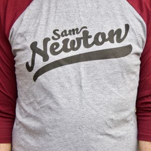 Sam Newton Baseball T-Shirt front